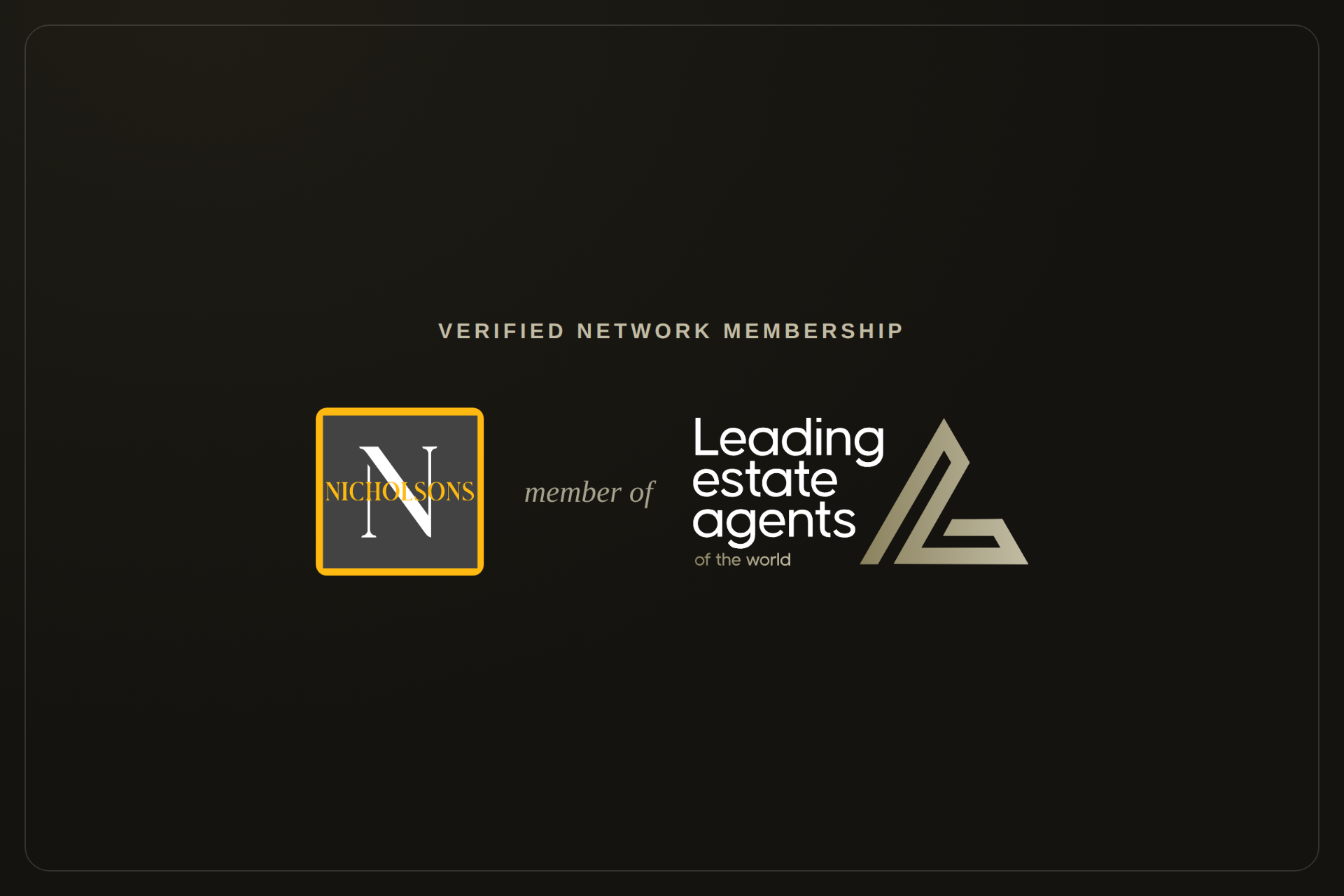 Local Expertise. A World of Connections.